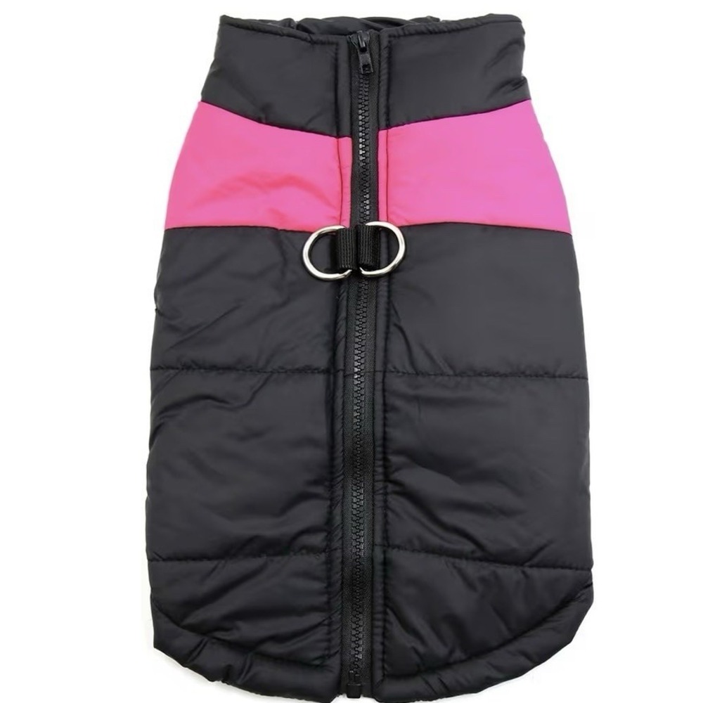Winter Pet Outdoor Waterproof Warm Coat Vest Clothes Pink‎ 4XL